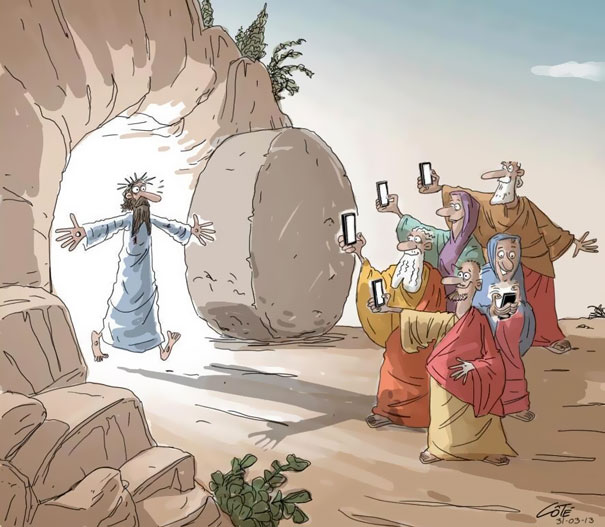 Christ Rising Cellphone
